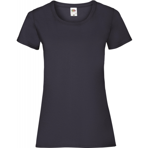deep navy Camiseta Valueweight mujer (61-372-0)