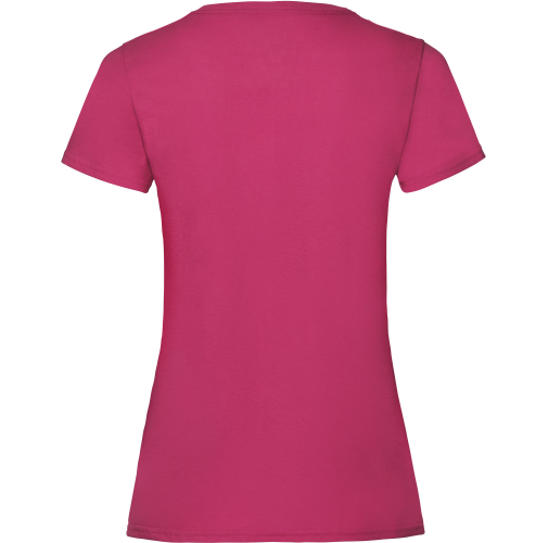 fuchsia Camiseta Valueweight mujer (61-372-0)