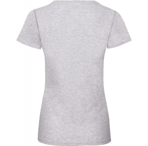 heather grey Camiseta Valueweight mujer (61-372-0)