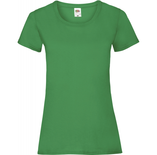 kelly green Camiseta Valueweight mujer (61-372-0)