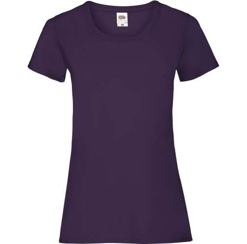 purple Camiseta Valueweight mujer (61-372-0)