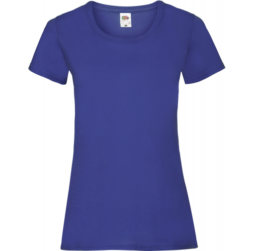 royal blue Camiseta Valueweight mujer (61-372-0)