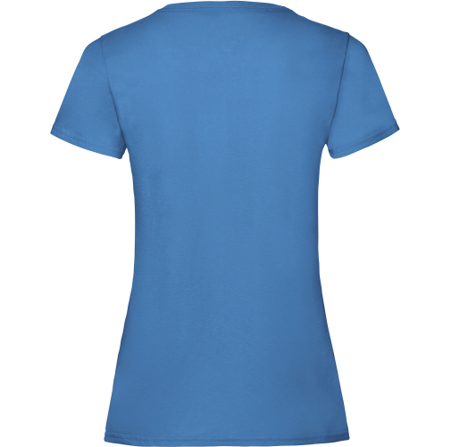 azur blue Camiseta Valueweight mujer (61-372-0)