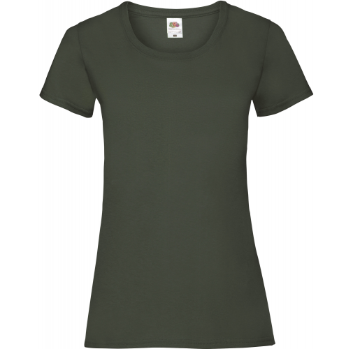 bottle green Camiseta Valueweight mujer (61-372-0)
