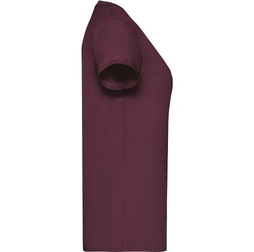 burgundy Camiseta Valueweight mujer (61-372-0)