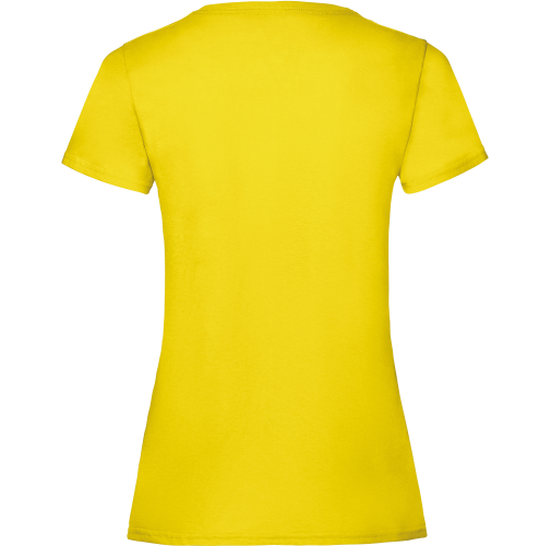 yellow Camiseta Valueweight mujer (61-372-0)
