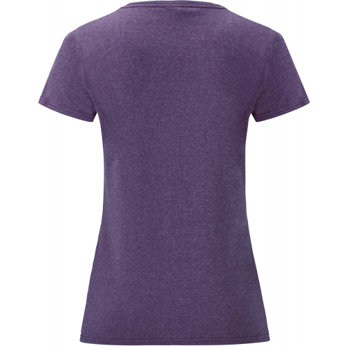 heather purple Camiseta Valueweight mujer (61-372-0)
