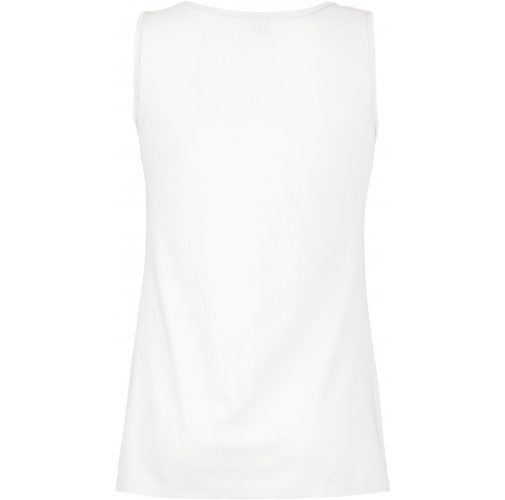 white Camiseta Valueweight sin mangas mujer (61-376-0)