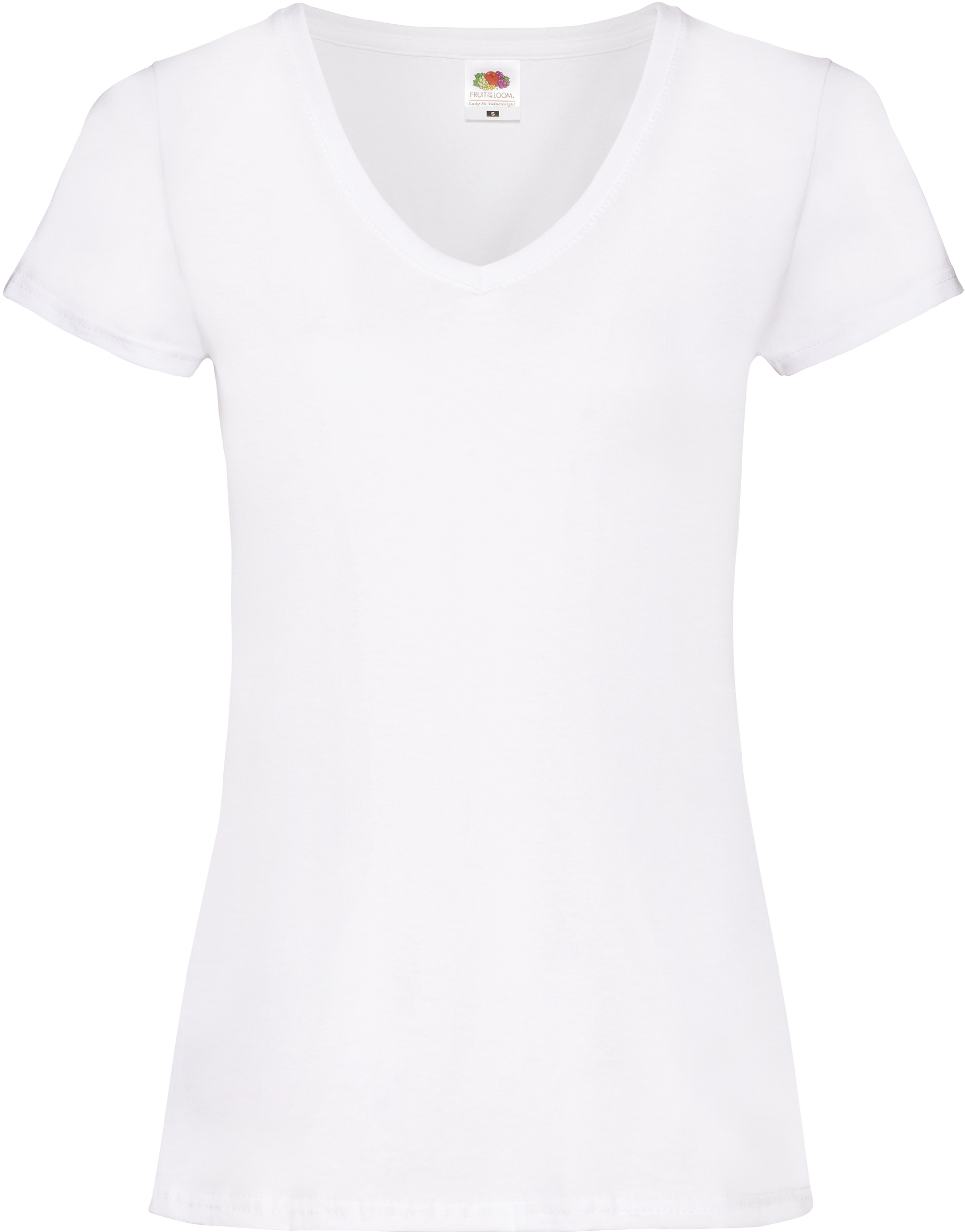 Camiseta Valueweight cuello de pico mujer (61-398-0)