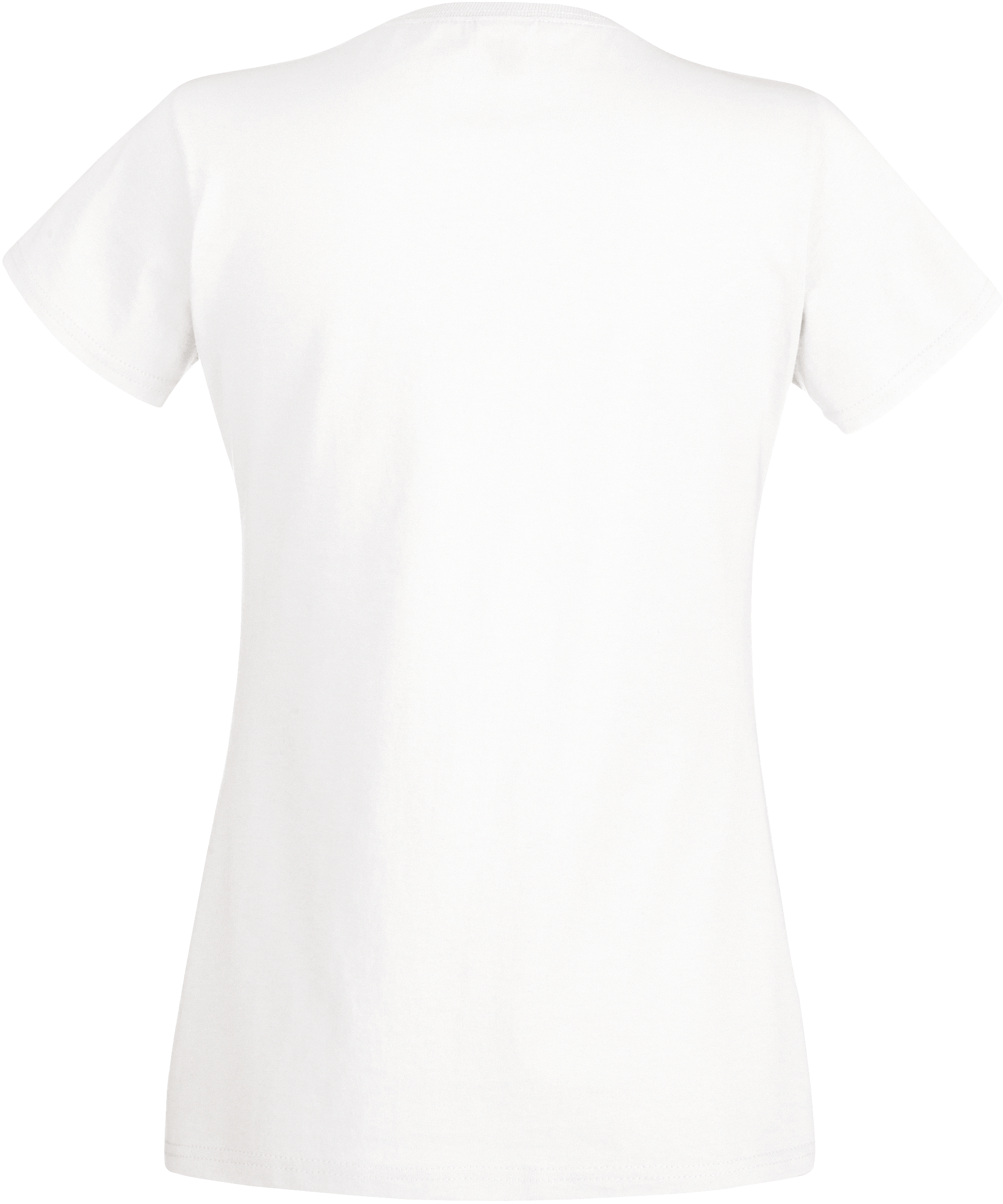 black Camiseta Original-T mujer (Full Cut 61-420-0)