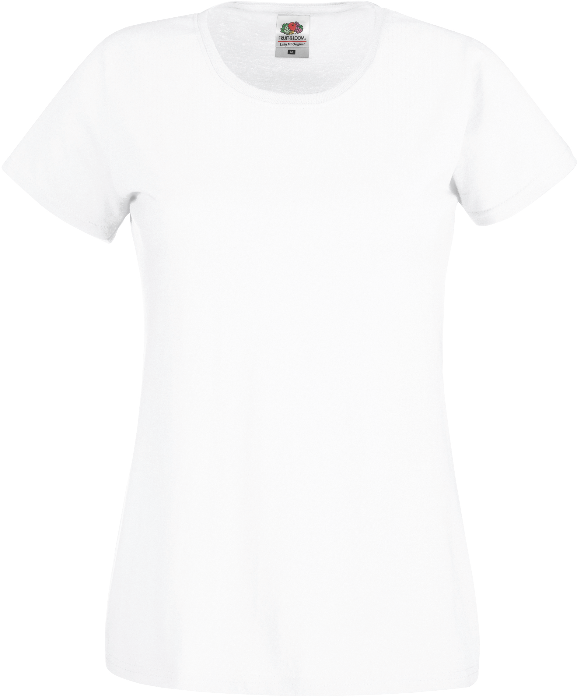 black Camiseta Original-T mujer (Full Cut 61-420-0)