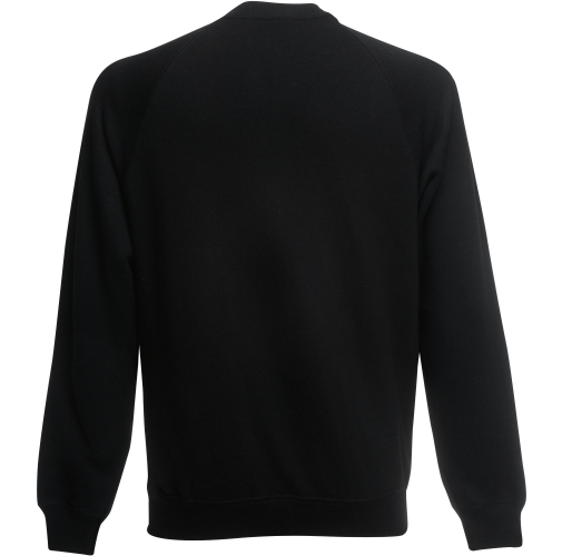 black Sudadera manga raglán niños (62-039-0)