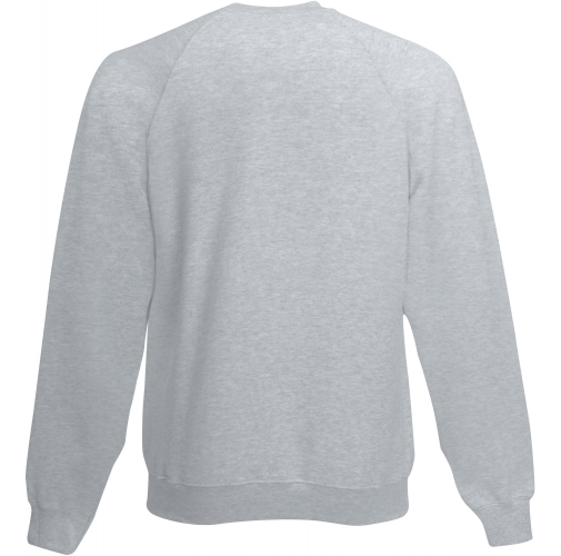 heather grey Sudadera manga raglán niños (62-039-0)