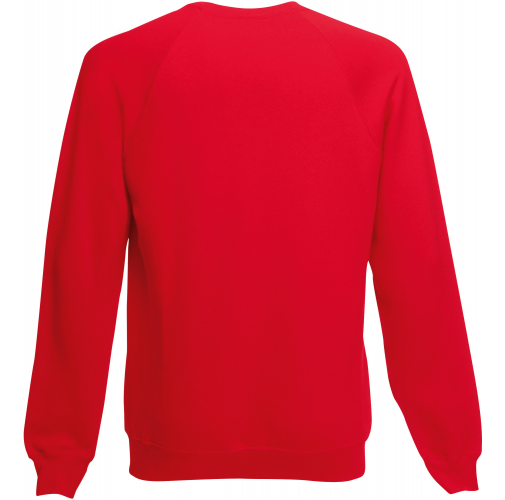 red Sudadera manga raglán niños (62-039-0)