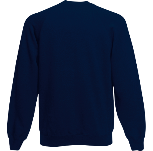deep navy Sudadera manga raglán niños (62-039-0)