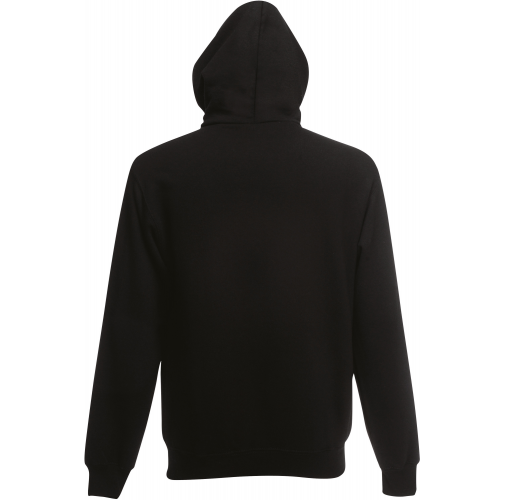 black Sudadera Premium capucha