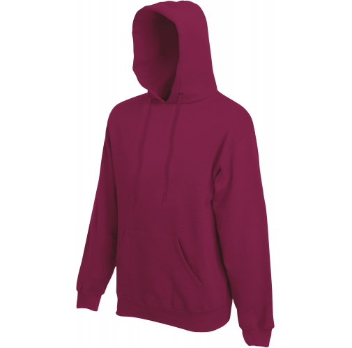 burgundy Sudadera Premium capucha