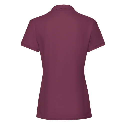 burgundy Polo premium mujer