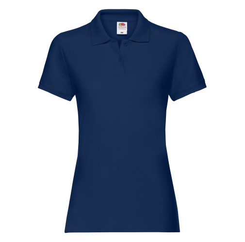 deep navy Polo premium mujer