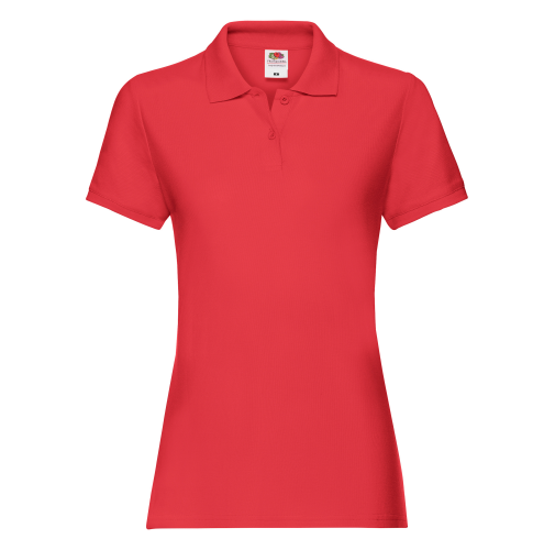 red Polo premium mujer