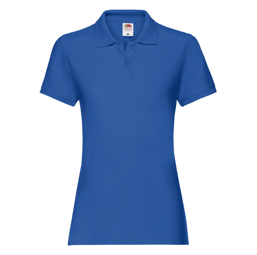 royal blue Polo premium mujer