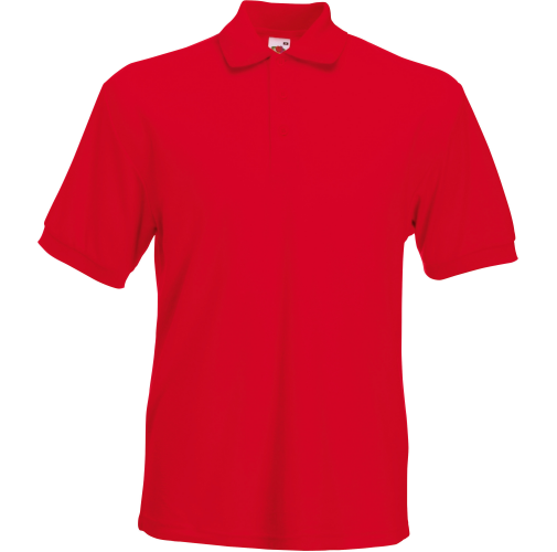 red Polo Heavy 65/35