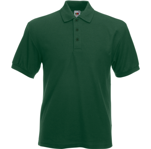 bottle green Polo Heavy 65/35