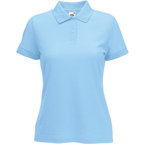 sky blue Polo 65/35 mujer (63-212-0)
