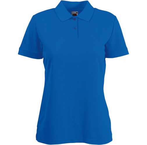 royal blue Polo 65/35 mujer (63-212-0)