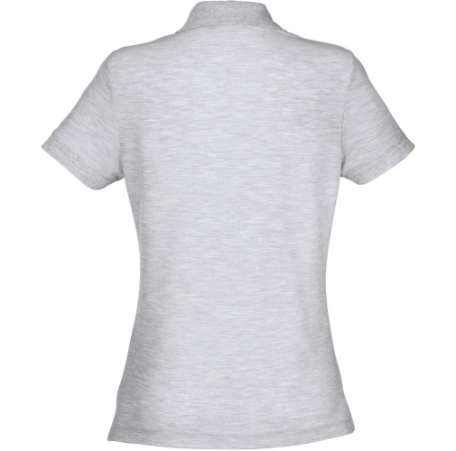 heather grey Polo 65/35 mujer (63-212-0)