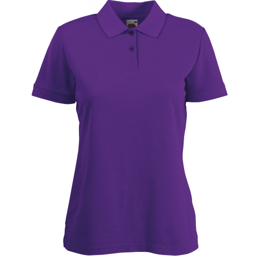 purple Polo 65/35 mujer (63-212-0)