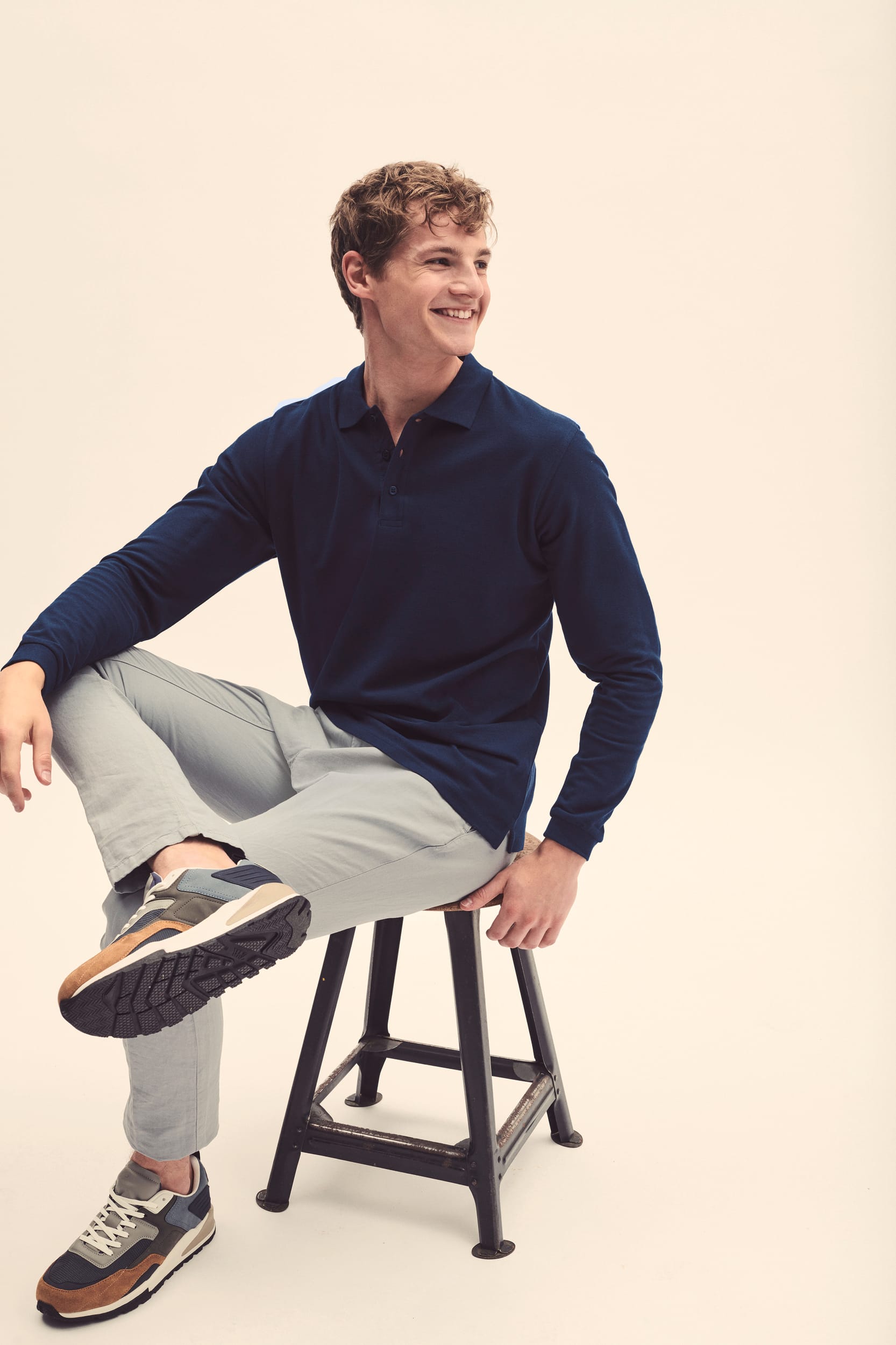 Polo Premium manga larga (63-310-0)