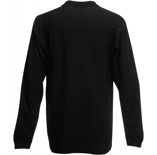 black Polo Premium manga larga (63-310-0)