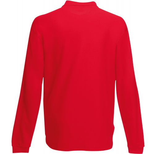 red Polo Premium manga larga (63-310-0)