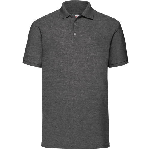 dark heather grey Polo 65/35 hombre (63-402-0)