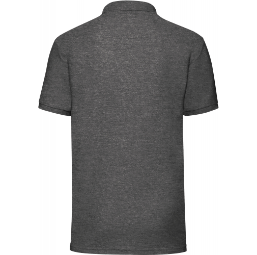 dark heather grey Polo 65/35 hombre (63-402-0)