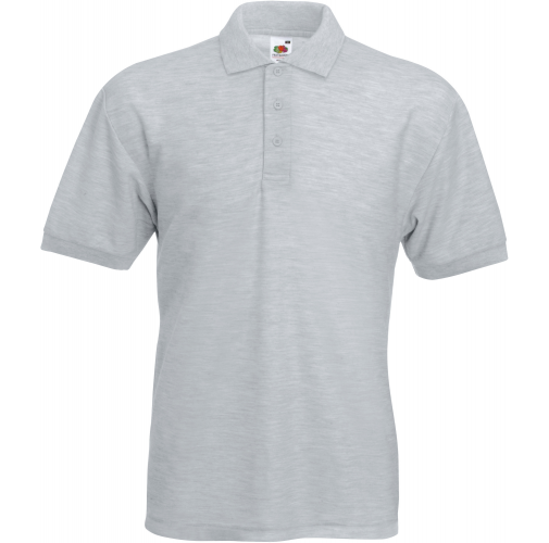 heather grey Polo 65/35 hombre (63-402-0)