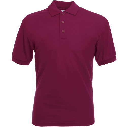 burgundy Polo 65/35 hombre (63-402-0)