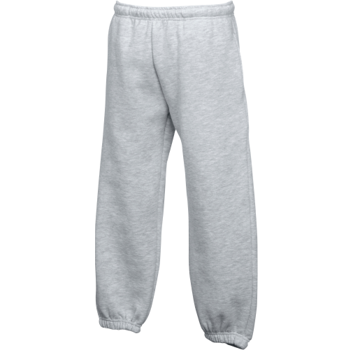heather grey Pantalón de jogging - tobillo elástico niños (64-051-0)