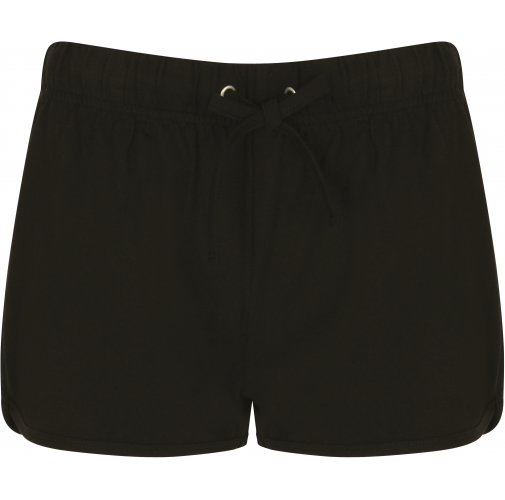 black / black Short Retro mujer