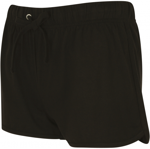 black / black Short Retro mujer