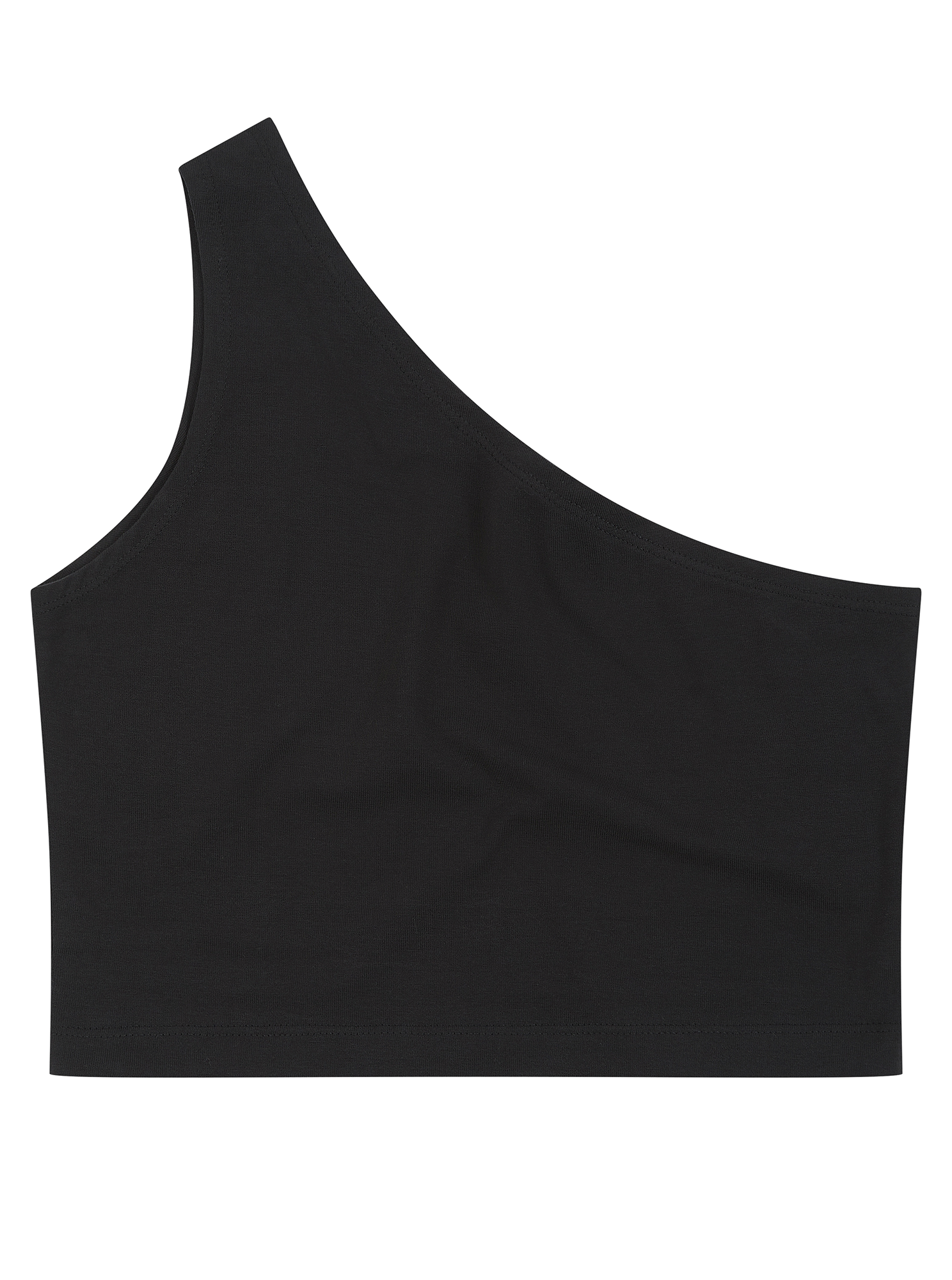 Top asimétrico para mujer