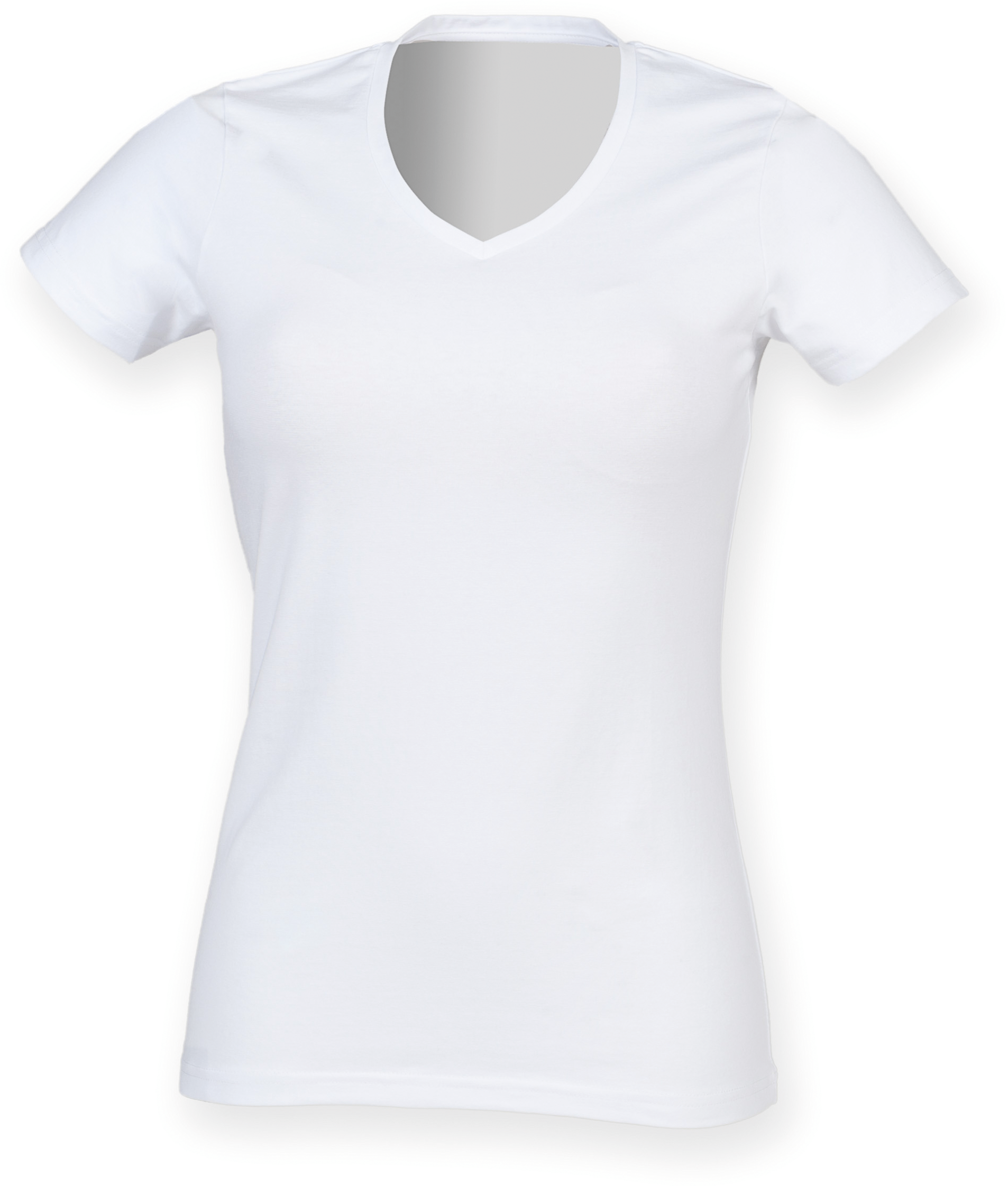 Camiseta Feel Good cuello de pico mujer