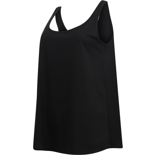 black Camiseta tirantes mujer