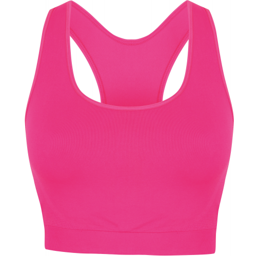 neon pink Sujetador deportivo