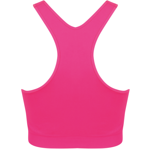 neon pink Sujetador deportivo