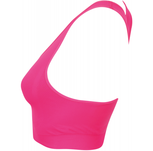neon pink Sujetador deportivo