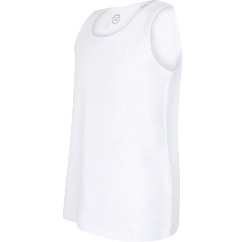 white CAMISETA TIRANTES STRETCH niños