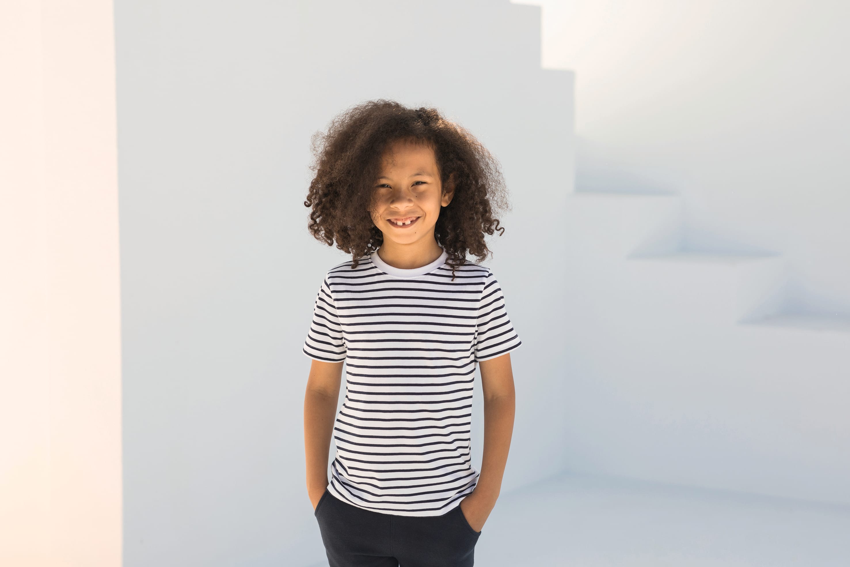 Camiseta A Rayas niños