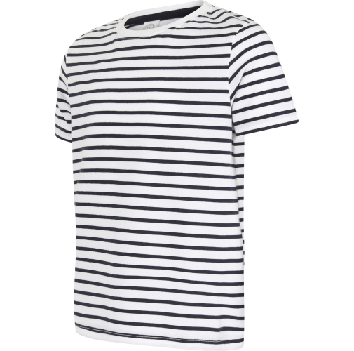 white / oxford navy Camiseta A Rayas niños